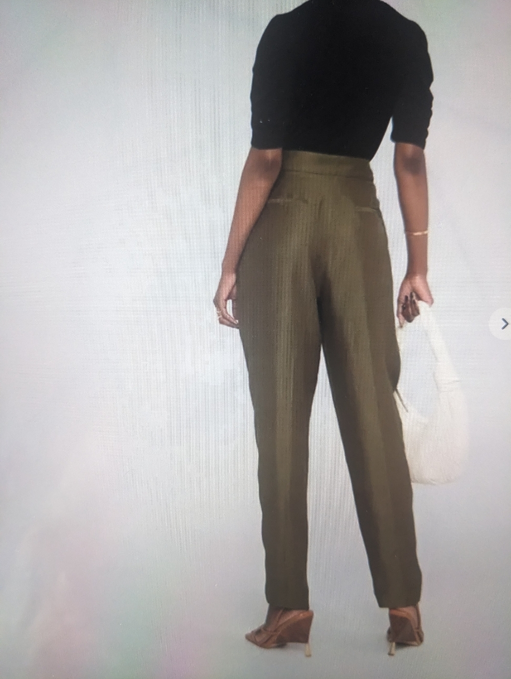BA&SH Paolo Pleated High Waist Pants - Picture 2 of 16